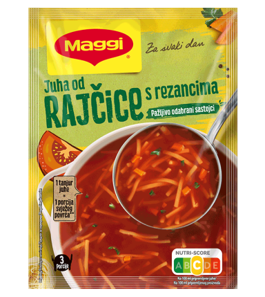 MAGGI супа од домат со тестенини 62 g